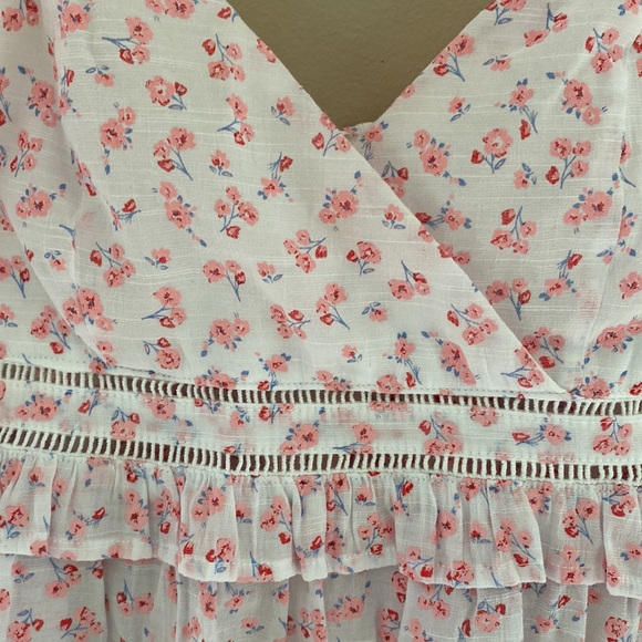 Size small pretty small floral spaghetti strap top. - Picture 2 of 2